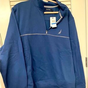Nautica Mens 1/4 Zip Sweater XL